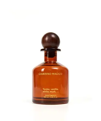 GIARDINO MAGICO Аромадиффузор Tonka, vanila, white musk, 250 мл