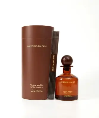 GIARDINO MAGICO Аромадиффузор Tonka, vanila, white musk, 250 мл
