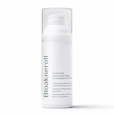 BIOAKNEROLL Анти-акне маска для ухода за проблемной кожей лица, 50мл