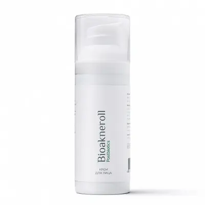 BIOAKNEROLL Крем для лица "Bioakneroll Postbiotics" ,50мл