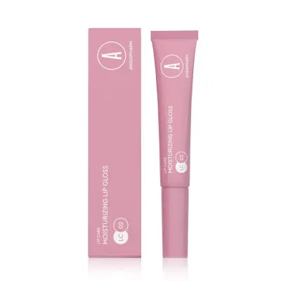 ANGIOPHARM Увлажняющий блеск для губ, РОЗОВАЯ ВУАЛЬ, 10мл