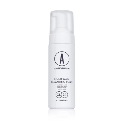 ANGIOPHARM Мультикислотная очищающая пенка, 160 мл
