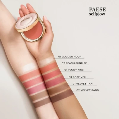 PAESE SELFGLOW CREAMY Кремовый бронзатор с матовым финишем