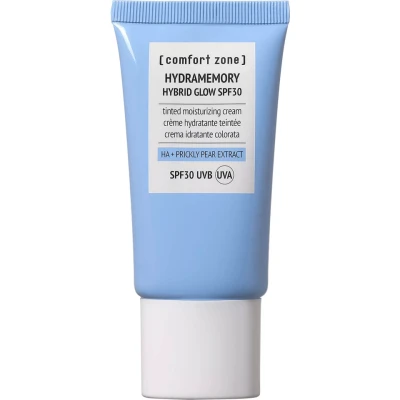 COMFORT ZONE Hydramemory Hybrid Glow SPF30 Тонирующий увлажняющий крем для лица SPF 30, 40 мл